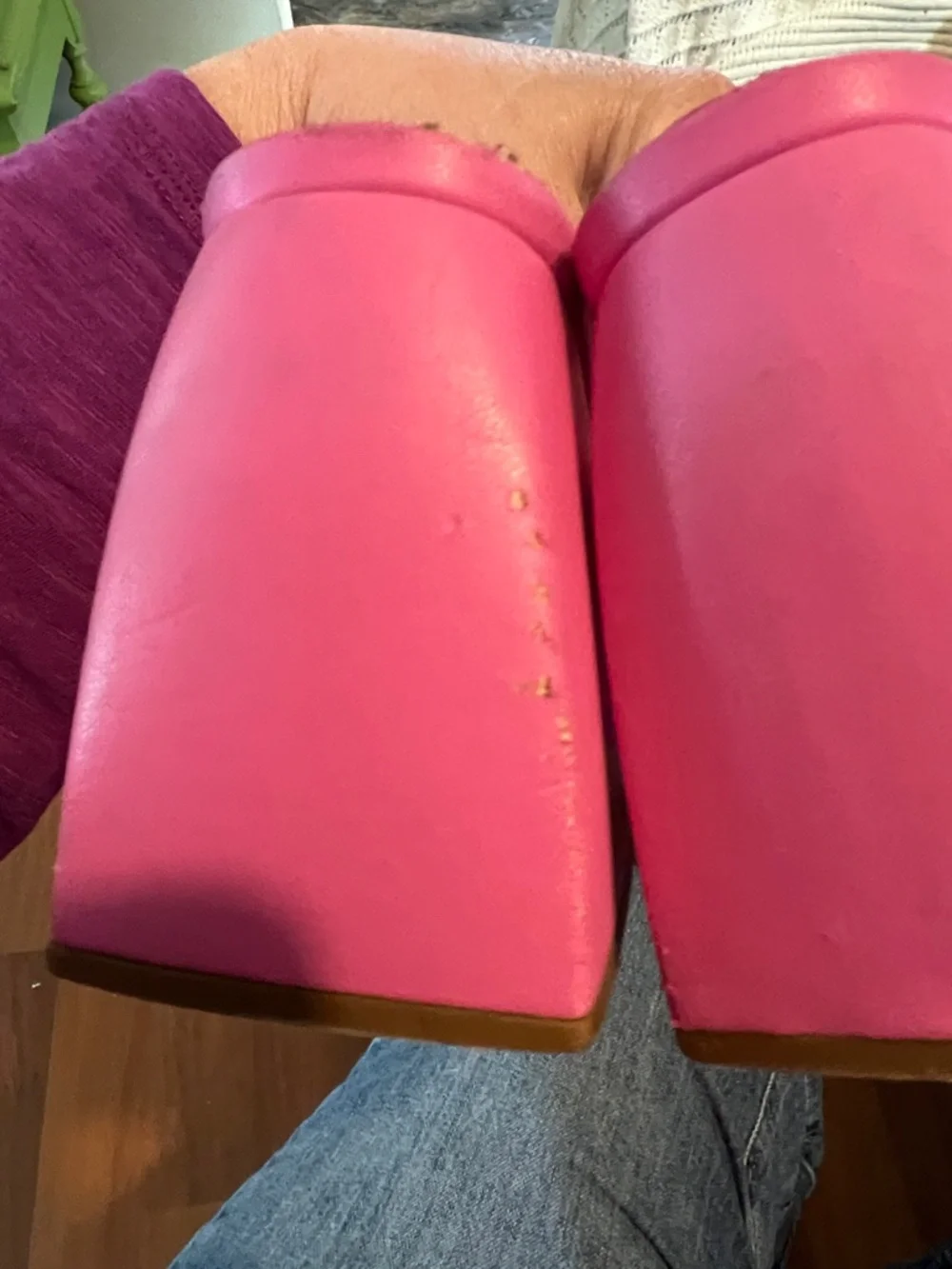Circus NY by Sam Edelman Marlie Platform Sandals in vibrant pink sz 6
